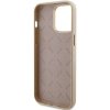 Guess GUHCP15LPGMCSD iPhone 15 Pro 6.1 złoty/light gold hardcase Glitter Glossy Script